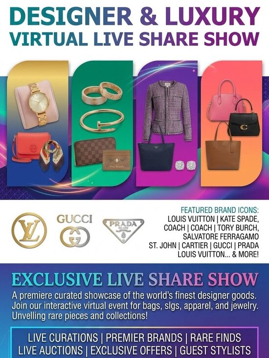 Handbags - Designer & Luxury Handbags, Wallets/SLGs, Jewelry and Clothing!